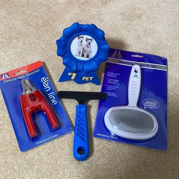 Husky Grooming Bundle & Photo Frame NEW - Picture 1 of 8